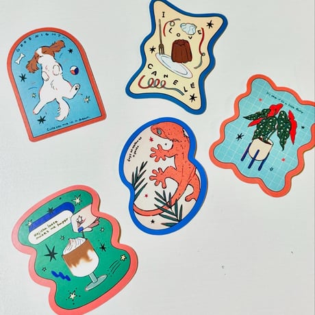 my days stickers (5枚入)