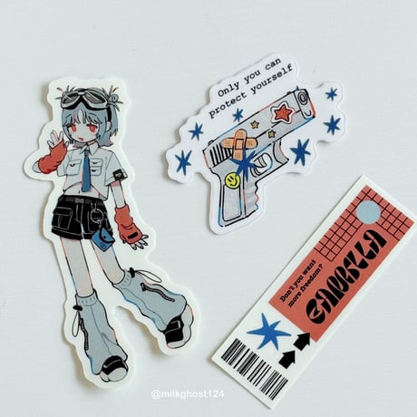 CAMILLA Sticker set