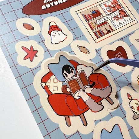 AUTUMUN sticker sheet