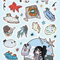 BEACHSIDE FUN SHEET STICKER