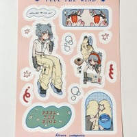 FEEL THE WIND Sheet sticker -CAMILLA-