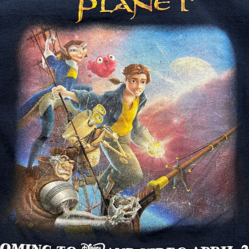 00's Disney “Treasure Planet” ムービー Tシャツ ディズニー