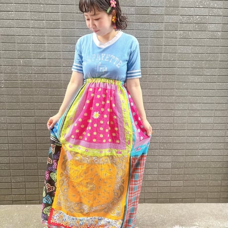 パッチワークスカート | STORES