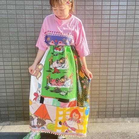 パッチワークスカート | STORES