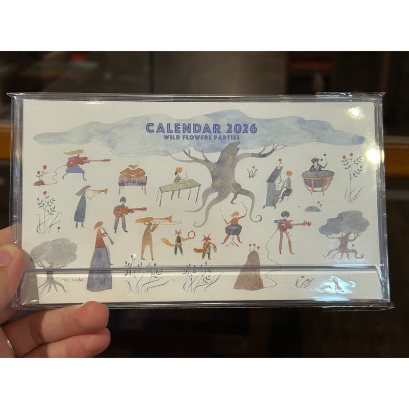 10%OFF!】 植田真 CARENDAR 2026 WILD FROWER PARTIES