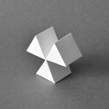 Paper sculpture template 展開図（PDF）