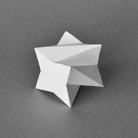 Paper sculpture template 展開図（PDF）
