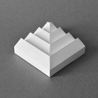 Paper sculpture template 展開図（PDF）