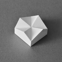 Paper sculpture template 展開図（PDF）