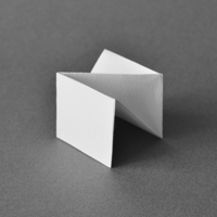 Paper sculpture template 展開図（PDF）