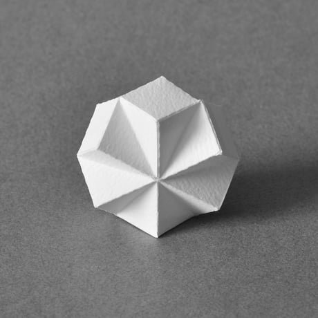 Paper sculpture template 展開図（PDF）