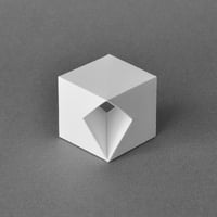 Paper sculpture template 展開図（PDF）