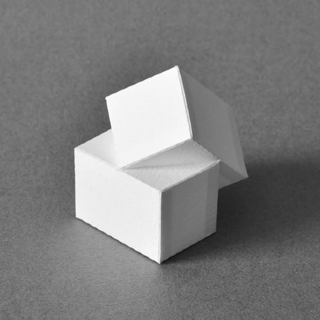 Paper sculpture template 展開図（PDF）