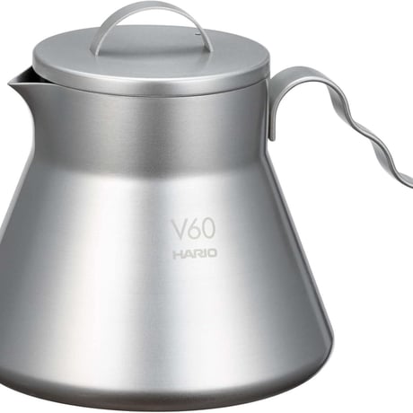 HARIO (ハリオ) V60メタルコーヒーサーバー 500ml シルバー