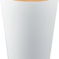 山崎実業(Yamazaki) トラッシュカン リン 丸型 ナチュラル