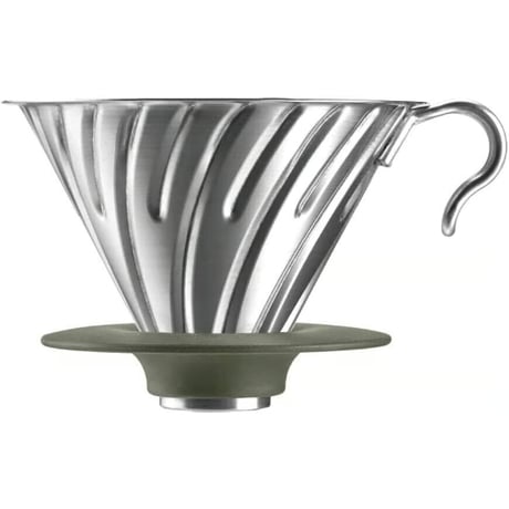 HARIO(ハリオ) V60メタルドリッパー 1～4杯用 シルバー