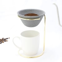 アドバンスドア Ceraful(セラフル) コーヒーフィルター兼ドリッパー スタンドセット 約1～3杯