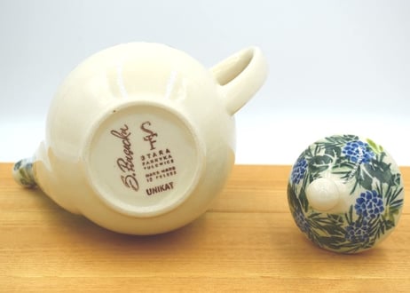 ポーランド食器（ポーリッシュポタリー）ティーセット　スタラファブリカ社『プロヴァンス　汐風』
