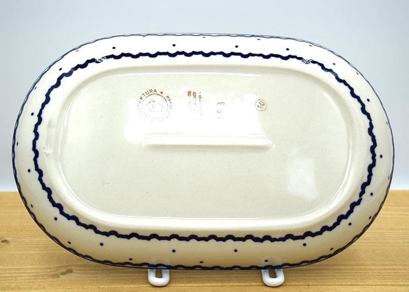 ポーランド食器（ポーリッシュポタリー） オーバル皿M