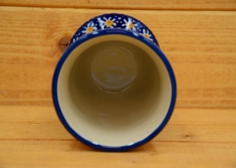 ポーランド食器（ポーリッシュポタリー）　お買い得品　ワインカップ　マヌファクトゥラ社『Nice to meet  you !』
