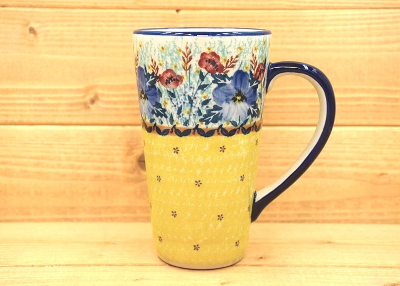 ポーランド食器（ポーリッシュポタリー） ストレートロングカップ