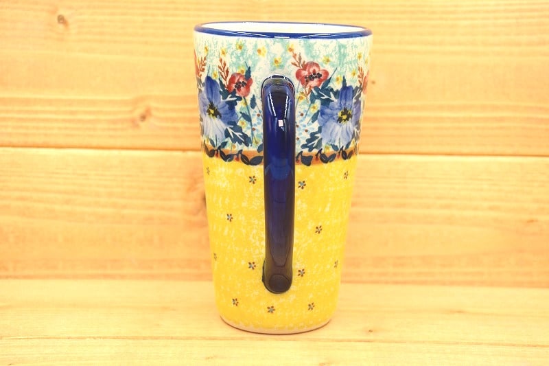 ポーリッシュポタリー マヌファクトゥラ お花セット♡.*・゜ ポーランド食器（ポーリッシュポタリー） ストレートロングカップ
