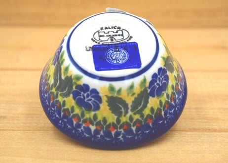 ポーランド食器（ポーリッシュポタリー）　ボウル　カップ型S　カリヒ社『ストロベリーフィールズ』