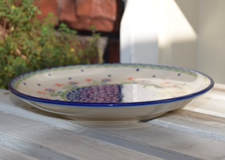 ポーランド食器（ポーリッシュポタリー）　丸皿１９ｃｍ　ボーナ社『No.2』