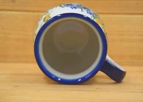 ポーランド食器（ポーリッシュポタリー）ベリーカップM　カリヒ社『花かんむり』