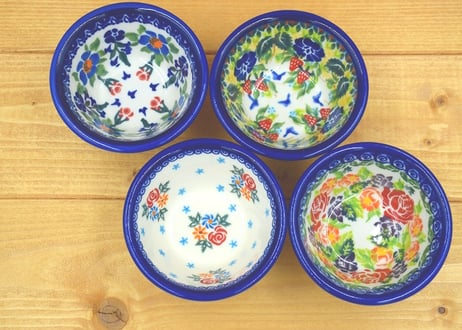 ポーリッシュポタリー　ポーランド食器　カリヒ　フラワーボウル ポーリッシュポタリー ポーランド食器 カリヒ フラワーボウル ポー