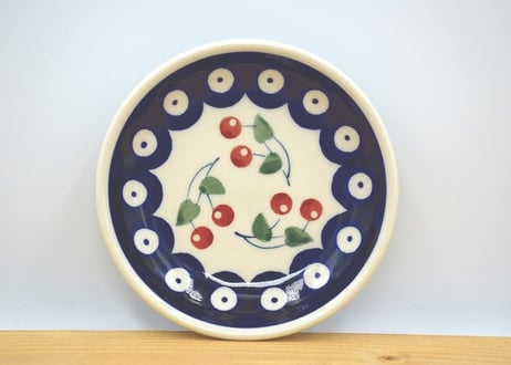 ポーランド食器★長皿、大皿、皿 平皿φ19.5cmポーリッシュポタリー(ポーランド食器)