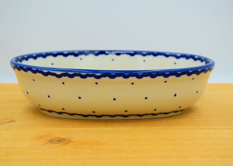新品　ポーランド食器　取っ手付きボウル　　ポーランド食器　オーブン対応 持ち手付き小鉢・ポーリッシュポタリー(ポーランド食器)