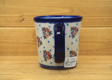 ポーランド食器（ポーリッシュポタリー）ストレートカップL　カリヒ社『ベビーフラワー』