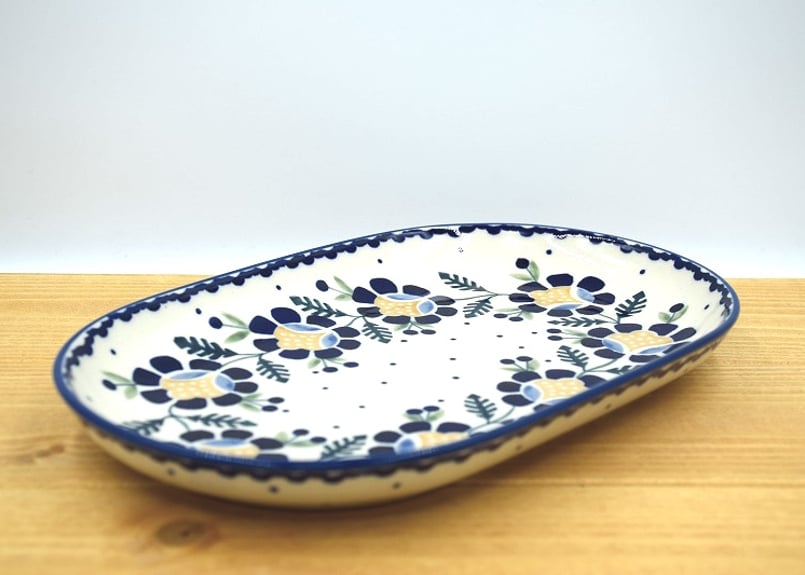ポーランド食器（ポーリッシュポタリー） オーバル皿M