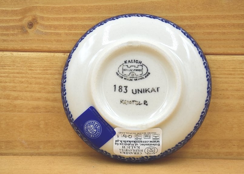 ポーランド食器（ポーリッシュポタリー） 丸皿10cm カリヒ社