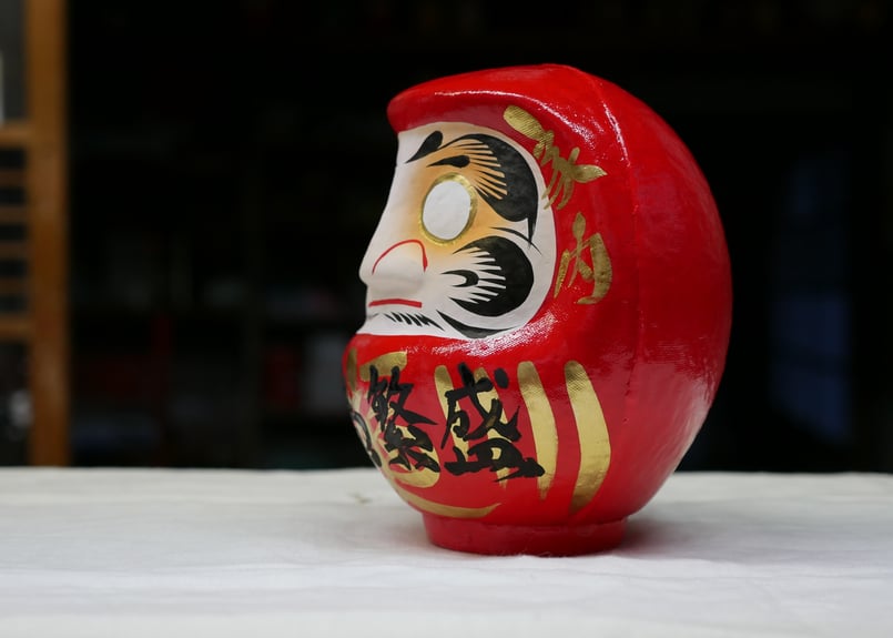 高崎だるま 商売繁盛 18cm | TAKASAKI DARUMA | 竹内ダルマ店