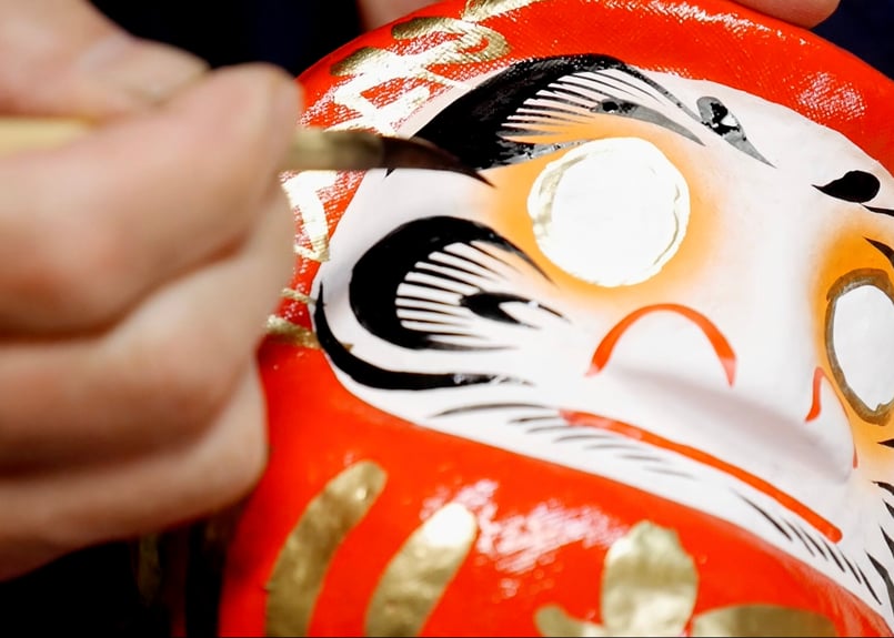 高崎だるま 商売繁盛 18cm | TAKASAKI DARUMA | 竹内ダルマ店