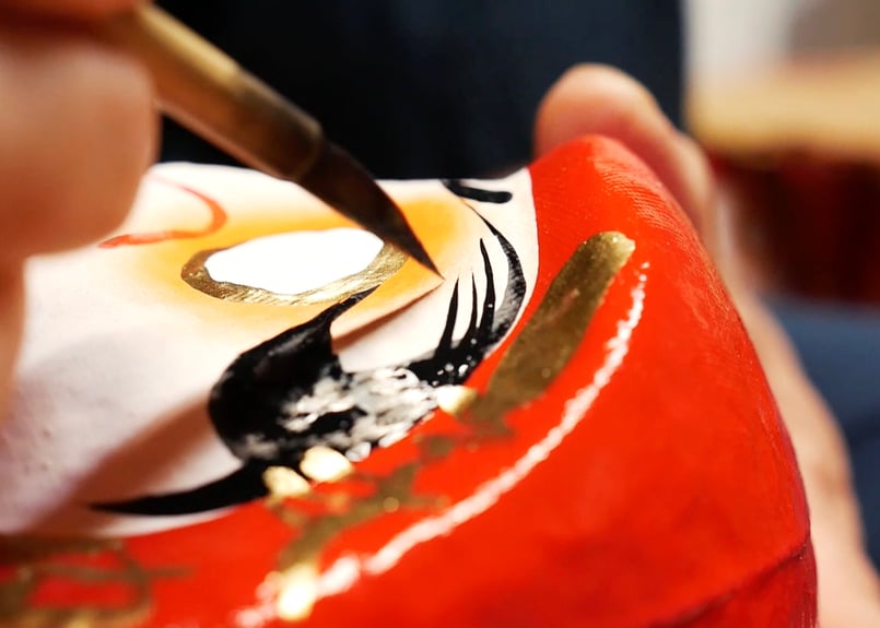 高崎だるま 商売繁盛 18cm | TAKASAKI DARUMA | 竹内ダルマ店