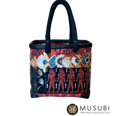 一閑張りバッグのMUSUBI