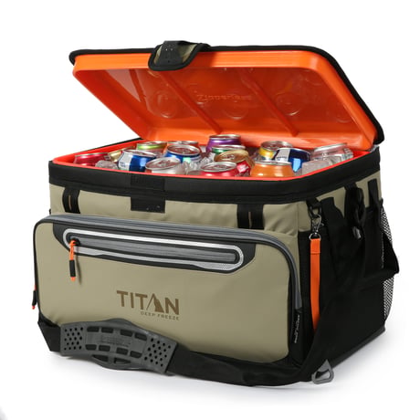 Titan Deep Freeze 48 Can Zipperless Hardbody Cooler
