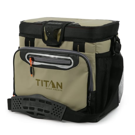 Titan Deep Freeze 16 Can Zipperless Hardbody Co