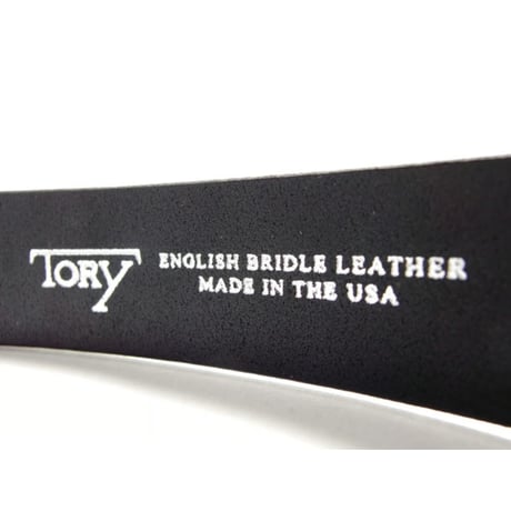 Tory Leather Plain Strap Belt Black 2145