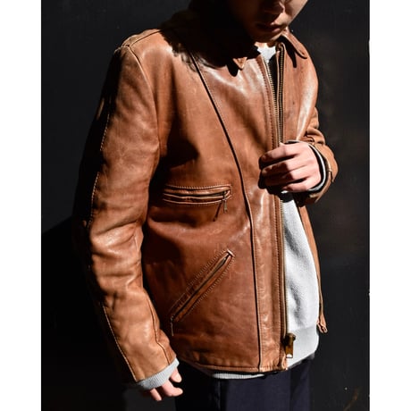 70's Vanson Leathers TypeF Riders Jacket