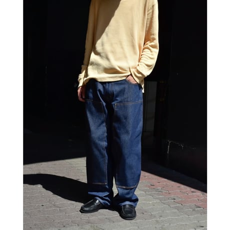 Prison Blues Double Knee Denim Work Jean Rigid