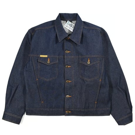 Prison Blues Denim Western Jacket Rigid Blue