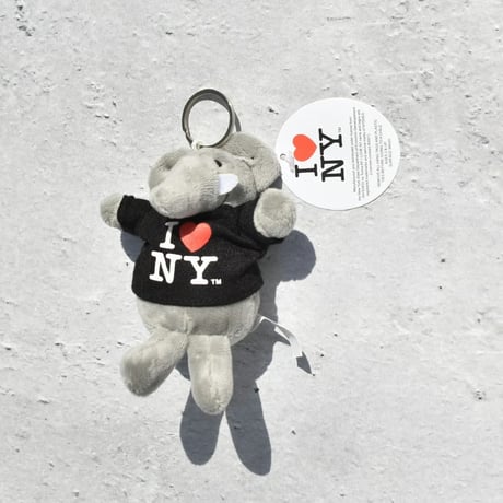 I LOVE NY PLUSH Keychain
