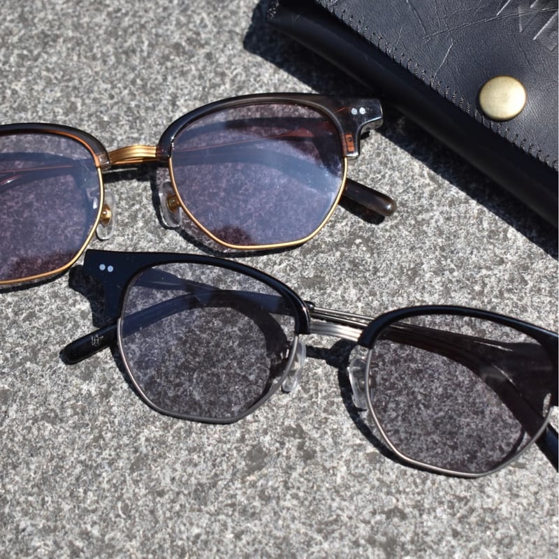 NEW. WILLEM サングラス　ニューマン NEW. WILLEM C-2 Khaki Brown/Antique Gold | DAMA