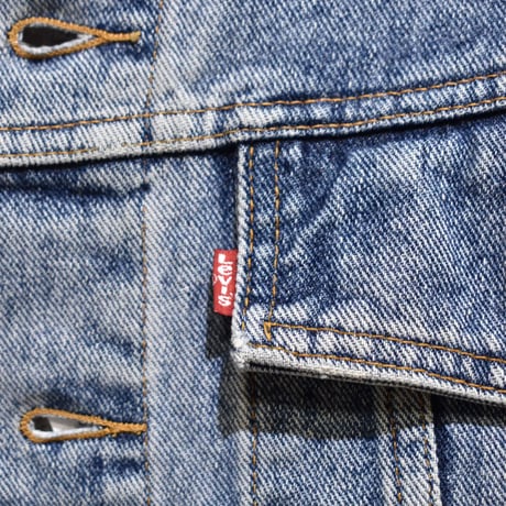 90's Levi's 70598-4891 Denim Trucker Jacket
