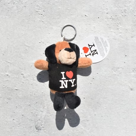 I LOVE NY PLUSH Keychain