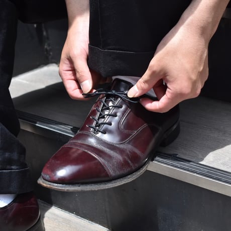 Johnston & Murphy "Limited" Straighttip Leather Shoes